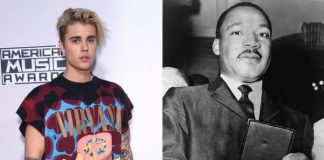 Justin Bieber e Martin Luther King