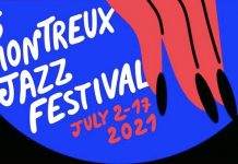 Pôster do Montreux Jazz Festival 2021 por Marylou Faure