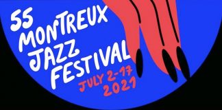 Pôster do Montreux Jazz Festival 2021 por Marylou Faure
