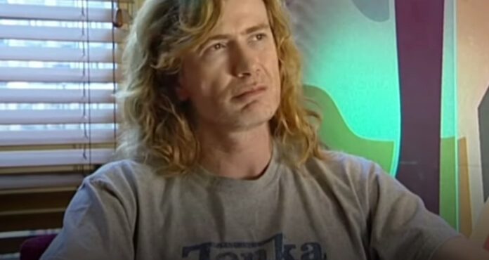 Dave Mustaine falando sobre membros do Metallica