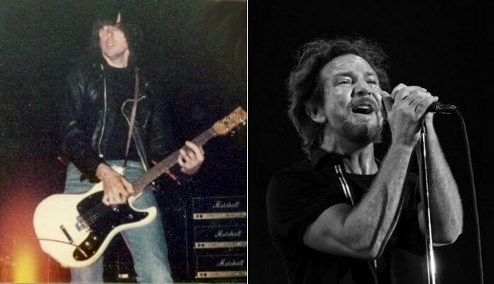 Johnny Ramone e Eddie Vedder