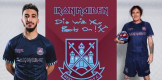 Iron Maiden lança itens esportivos em nova parceria com clube de futebol inglês