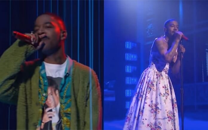 Kid Cudi escolhe roupas semelhantes a de Kurt Cobain para homenageá-lo no Saturday Night Live