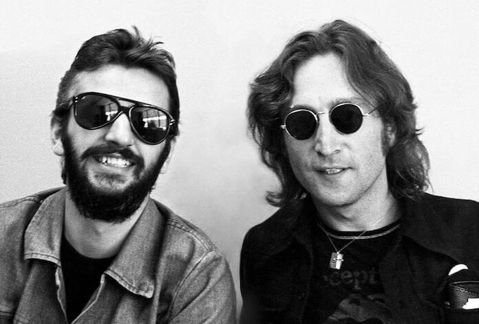 Ringo Starr e John Lennon