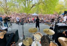 Show de hardcore reúne mais de 2000 pessoas em parque de Nova York