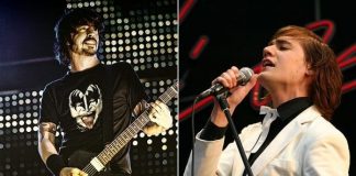 Dave Grohl e Pelle Almqvist, do The Hives
