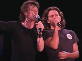 Rolling Stones e Eddie Vedder