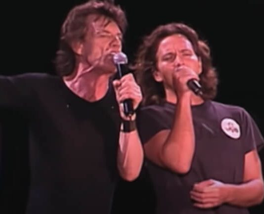 Rolling Stones e Eddie Vedder