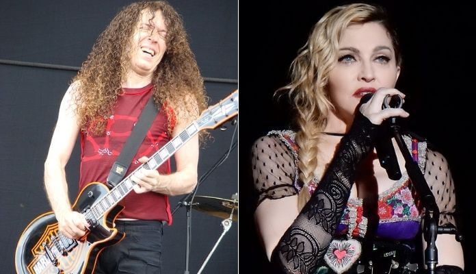 Marty Friedman (ex-Megadeth) e Madonna