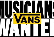 Vans Musicians Wanted 2021