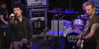 Green Day no programa de Howard Stern em 2016