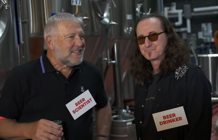 Geddy Lee e Alex Lifeson anunciam nova cerveja do Rush em divertido teaser; veja
