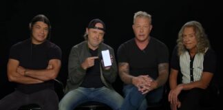 Metallica lendo resenhas do Black Album