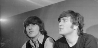 George Harrison e John Lennon