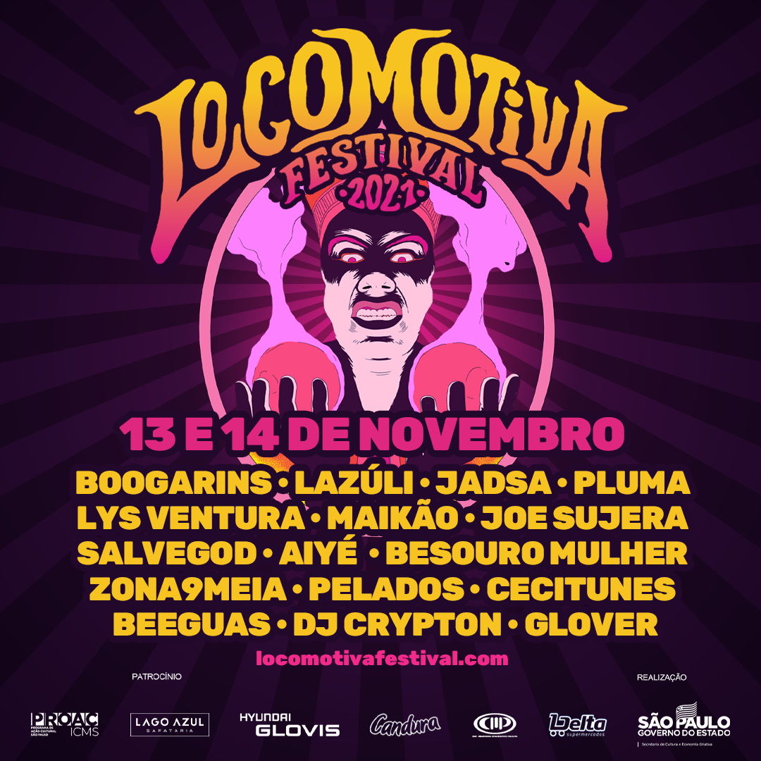 Line-up do Locomotiva Festival 2021