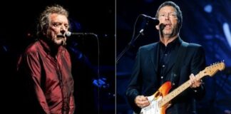 Robert Plant e Eric Clapton
