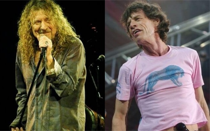 Robert Plant enaltece primeiro show que viu dos Rolling Stones: