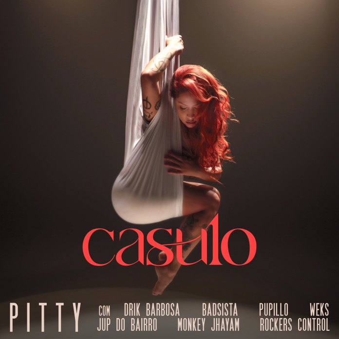 Pitty e a capa do seu novo EP, Casulo