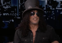 Slash no programa de Jimmy Kimmel