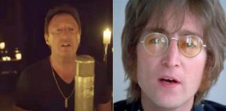 Julian Lennon e John Lennon