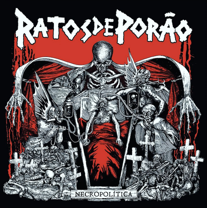 Ratos de Porão divulga capa sensacional do novo disco "Necropolítica"