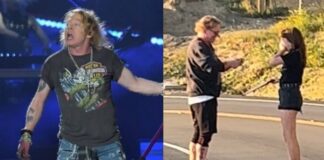 Superfã do Guns N Roses encontra Axl Rose