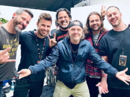 Lars Ulrich (Metallica) com o Ego Kill Talent