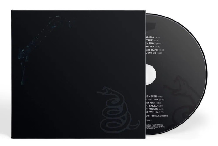 Promoção do Metallica: CD do Black Album