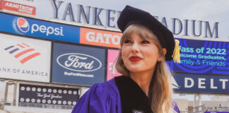 Taylor Swift recebe diploma de Doutora em Belas Artes