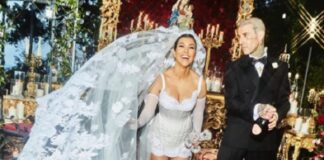 Travis Barker e Kourtney Kardashian se casam na Itália em cerimônia de luxo; veja as fotos