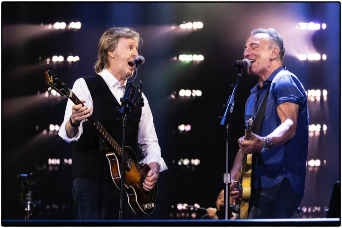 Paul McCartney e Bruce Springsteen