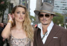 Amber Heard e Johnny Depp juntos em 2015