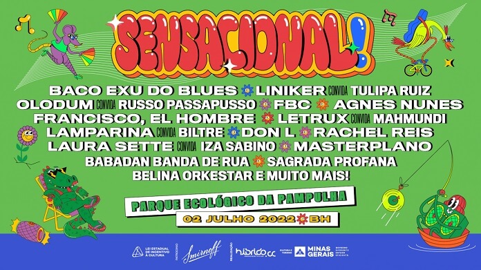Festival Sensacional divulga line-up de sua edição de 2022