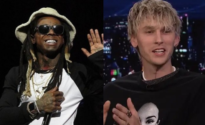 Lil Wayne fuma 15 baseados antes de gravação e deixa Machine Gun Kelly