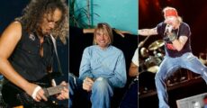 Nirvana, Metallica e Guns N' Roses
