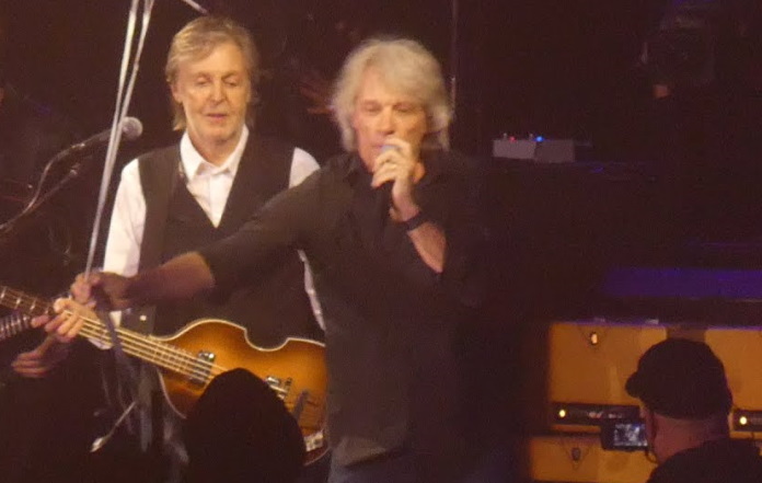 Paul McCartney e Bon Jovi em New Jersey, 2022