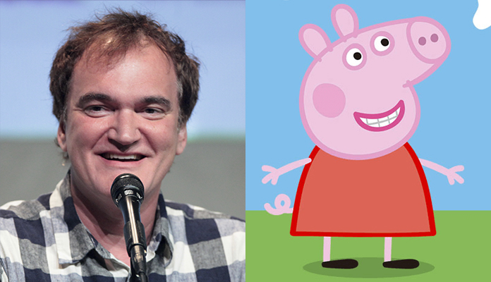 Quentin Tarantino e Peppa Pig