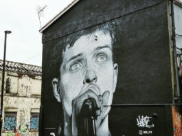 Mural de Ian Curtis