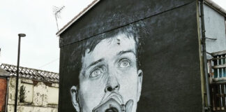 Mural de Ian Curtis