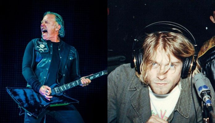 James Hetfield Kurt Cobain