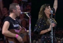 Coldplay canta sucesso de "Grease" com Natalie Imbruglia em homenagem a Olivia Newton-John