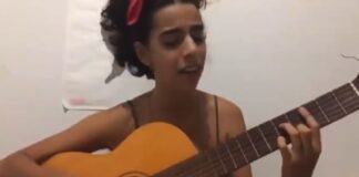 Fã compartilha vídeo antigo de Marina Sena tocando "Tamborim"; veja