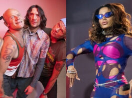 Atrações do VMA: Red Hot Chili Peppers e Anitta