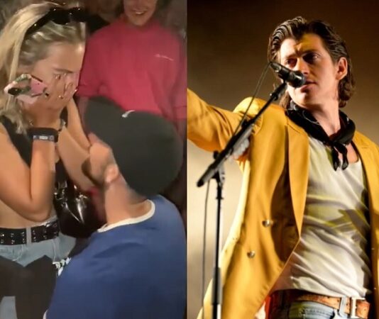 Casal fica noivo durante show do Arctic Monkeys no Leeds Festival; assista ao vídeo