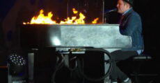 Patrick Stump e piano pegando fogo no show do Fall Out Boy, Rock In Rio