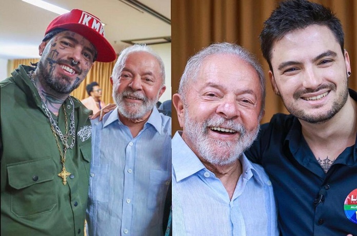 Lula se encontra com Felipe Neto, Tico Santta Cruz e outros influenciadores