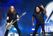 Jack Gibson e Chuck Billy com Metal Allegiance no Rock In Rio
