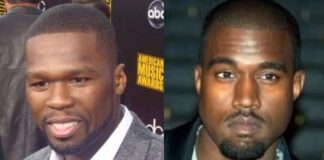 50 Cent diz que Kanye West “não é louco” e “sabe exatamente o que está falando”