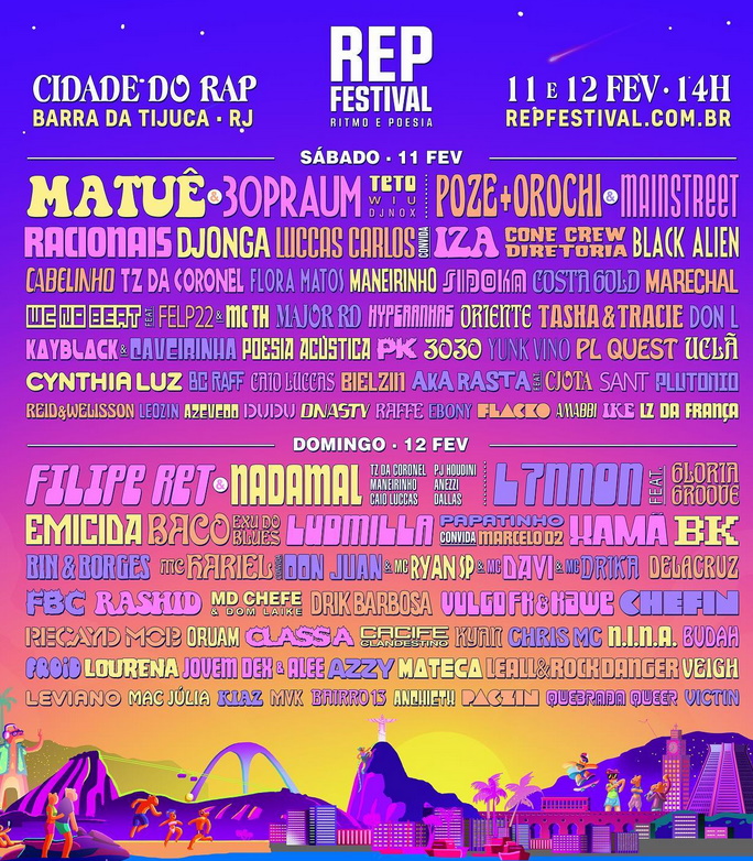 Cartaz oficial do REP Festival 2023