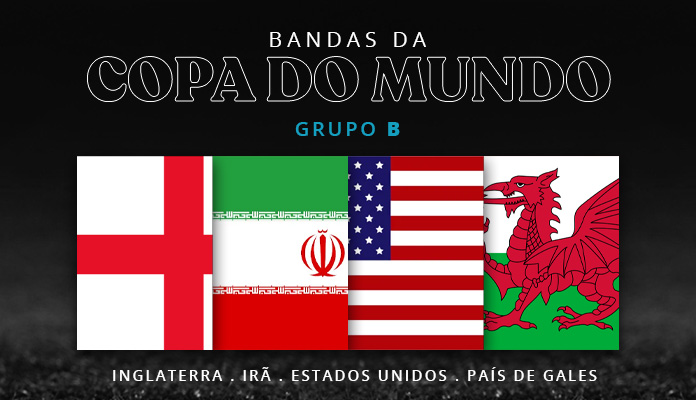 32 bandas de países da Copa do Mundo - Grupo E